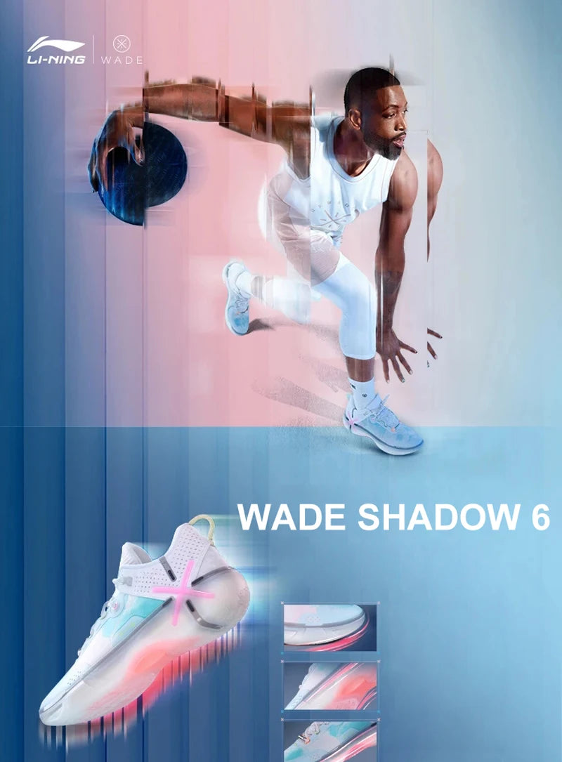 Li-Ning WADE SHADOW 6 Basketbal Schoenen - Ademend