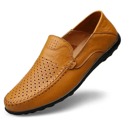 Luxe Heren Mocassins van Echt Leer - Italiaanse Loafers - LONZARO STORE Luxe Heren Mocassins van Echt Leer - Italiaanse Loafers