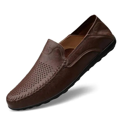 Luxe Heren Mocassins van Echt Leer - Italiaanse Loafers - LONZARO STORE Luxe Heren Mocassins van Echt Leer - Italiaanse Loafers