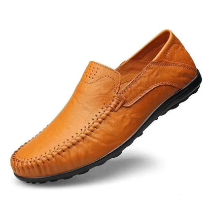 Luxe Heren Mocassins van Echt Leer - Italiaanse Loafers - LONZARO STORE Luxe Heren Mocassins van Echt Leer - Italiaanse Loafers